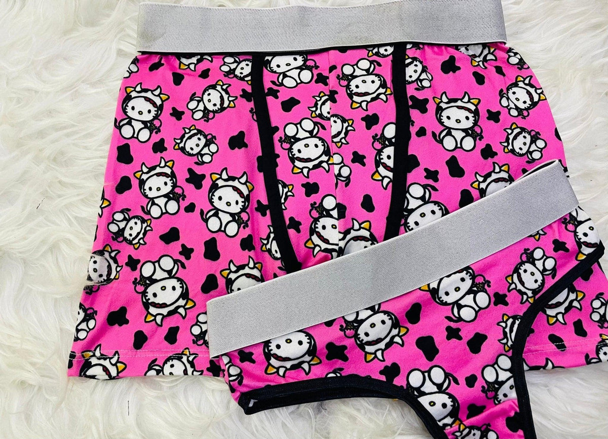 Kitty Cow Duo With Thong