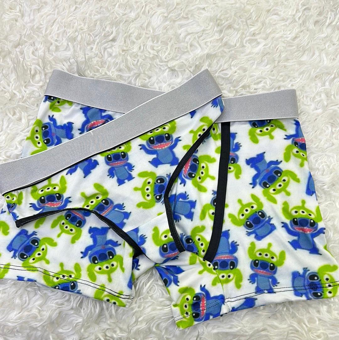Stitch Ufos Duo With Thong - Fundies