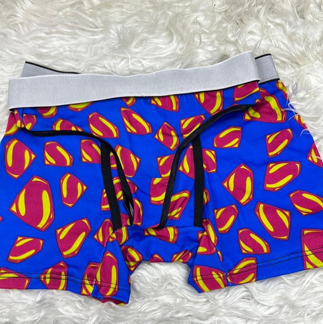 Superman Blue Duo With Thong - Fundies