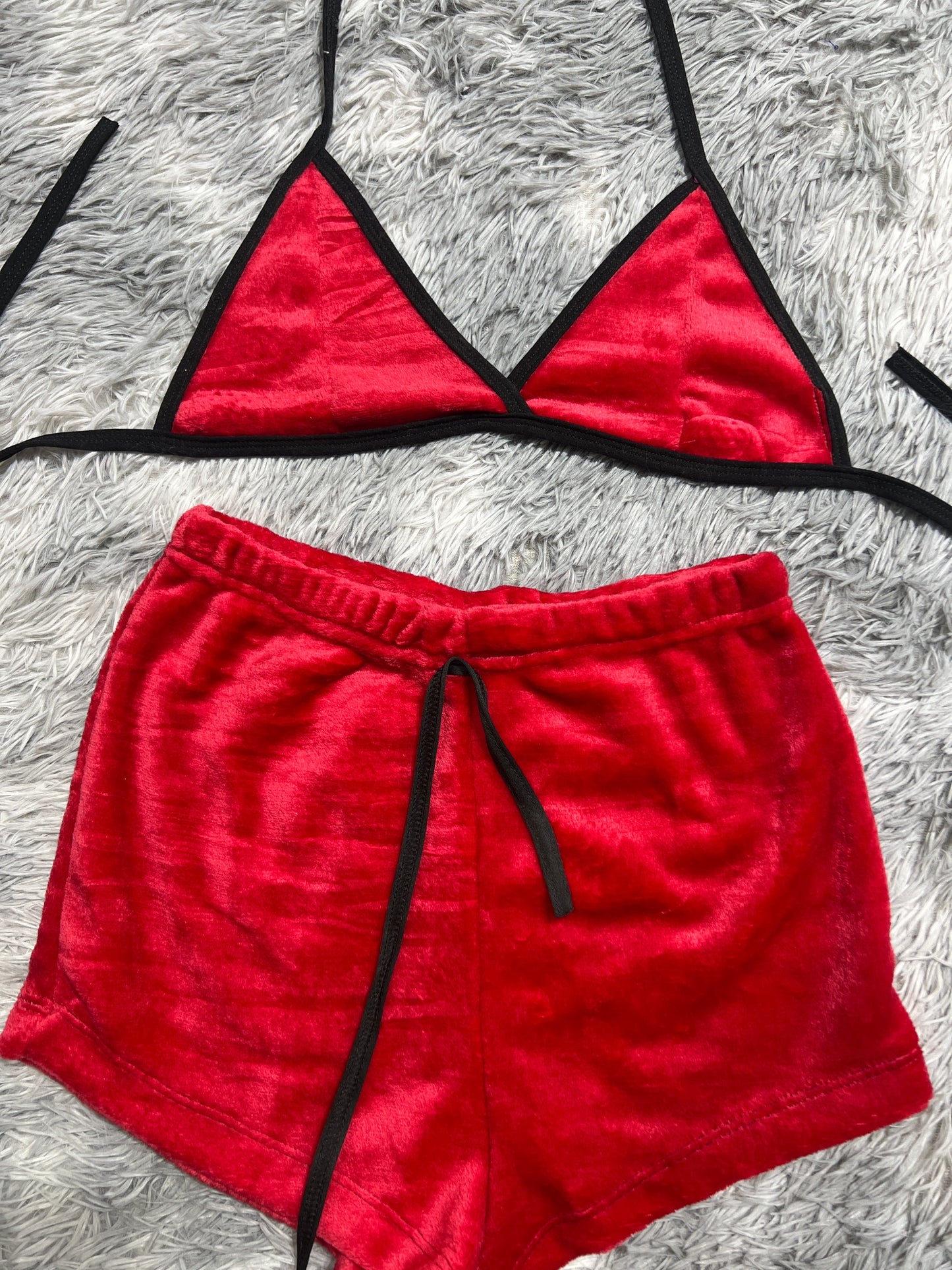 Red Matching Top & Short - Fundies