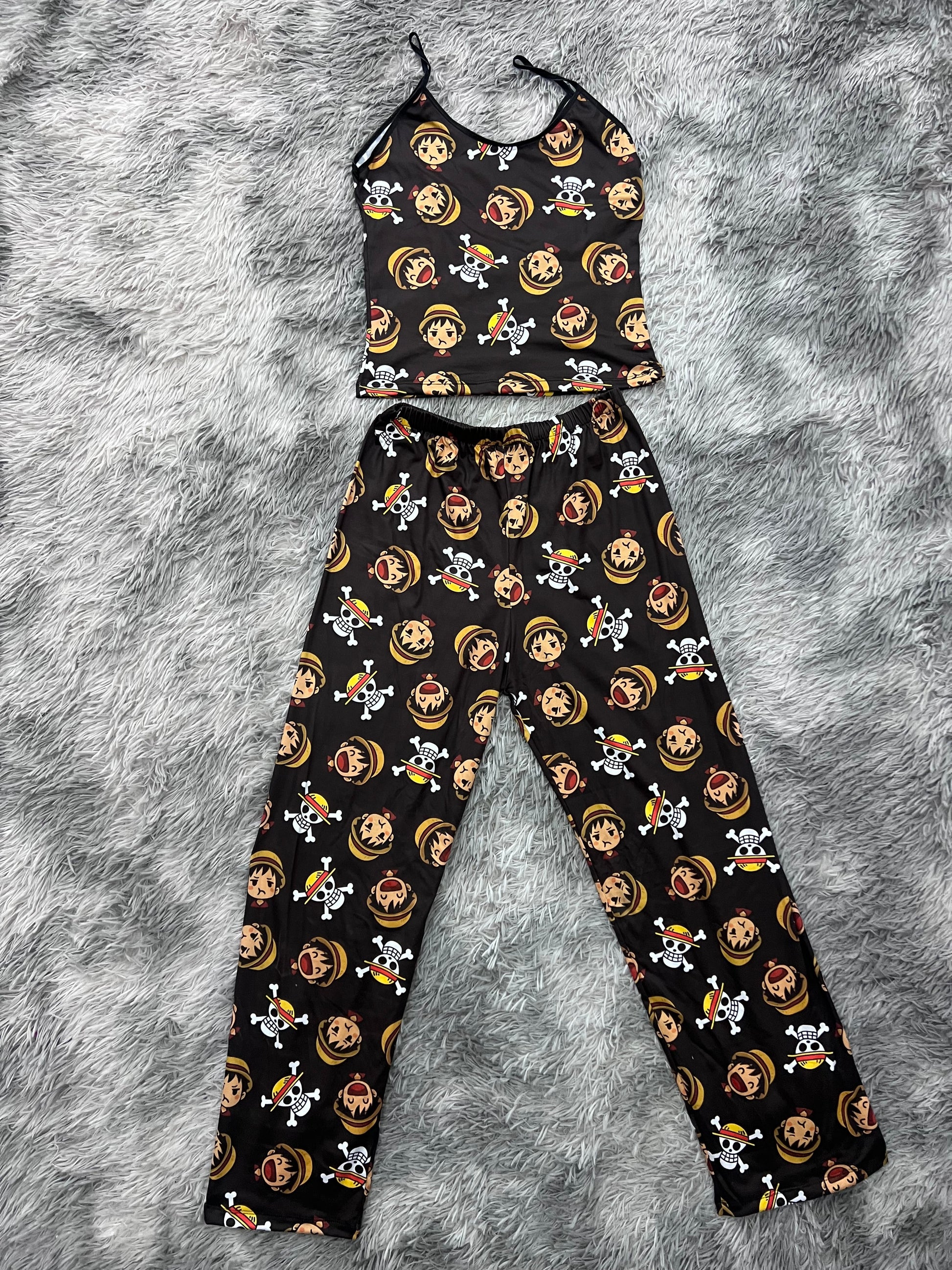 One Piece Luffy Women's Pajama Set - Fundies