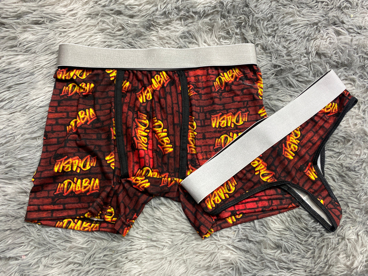 The She-devil Duo One-size Thong - Fundies