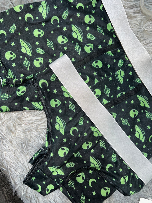 Aliens Duo One Size Boxer With Thong - Fundies