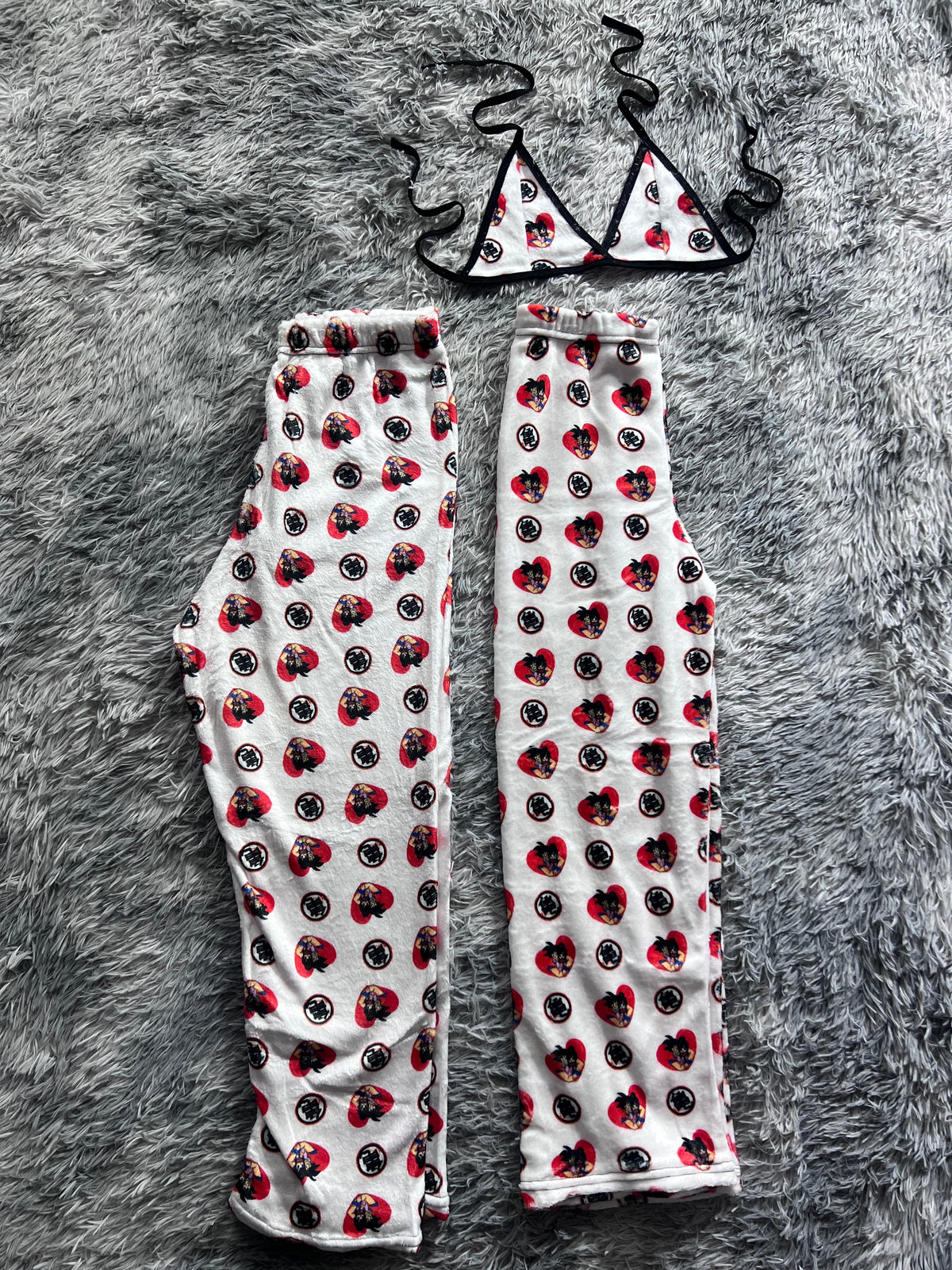 Goku & Milk Heart Matching Plushie PJs