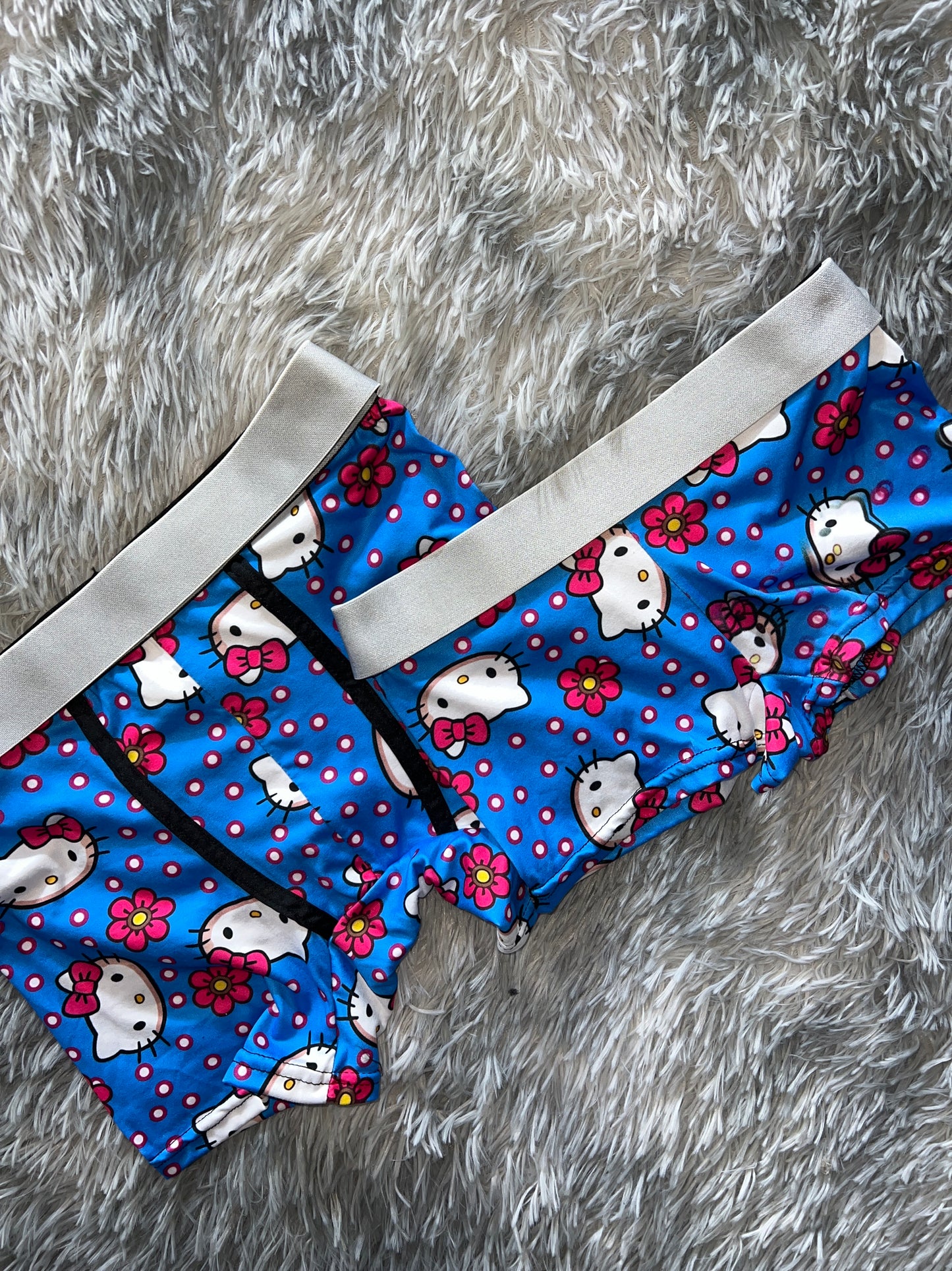 Hello Kitty blue Print Matching boxer Set 🖤💙