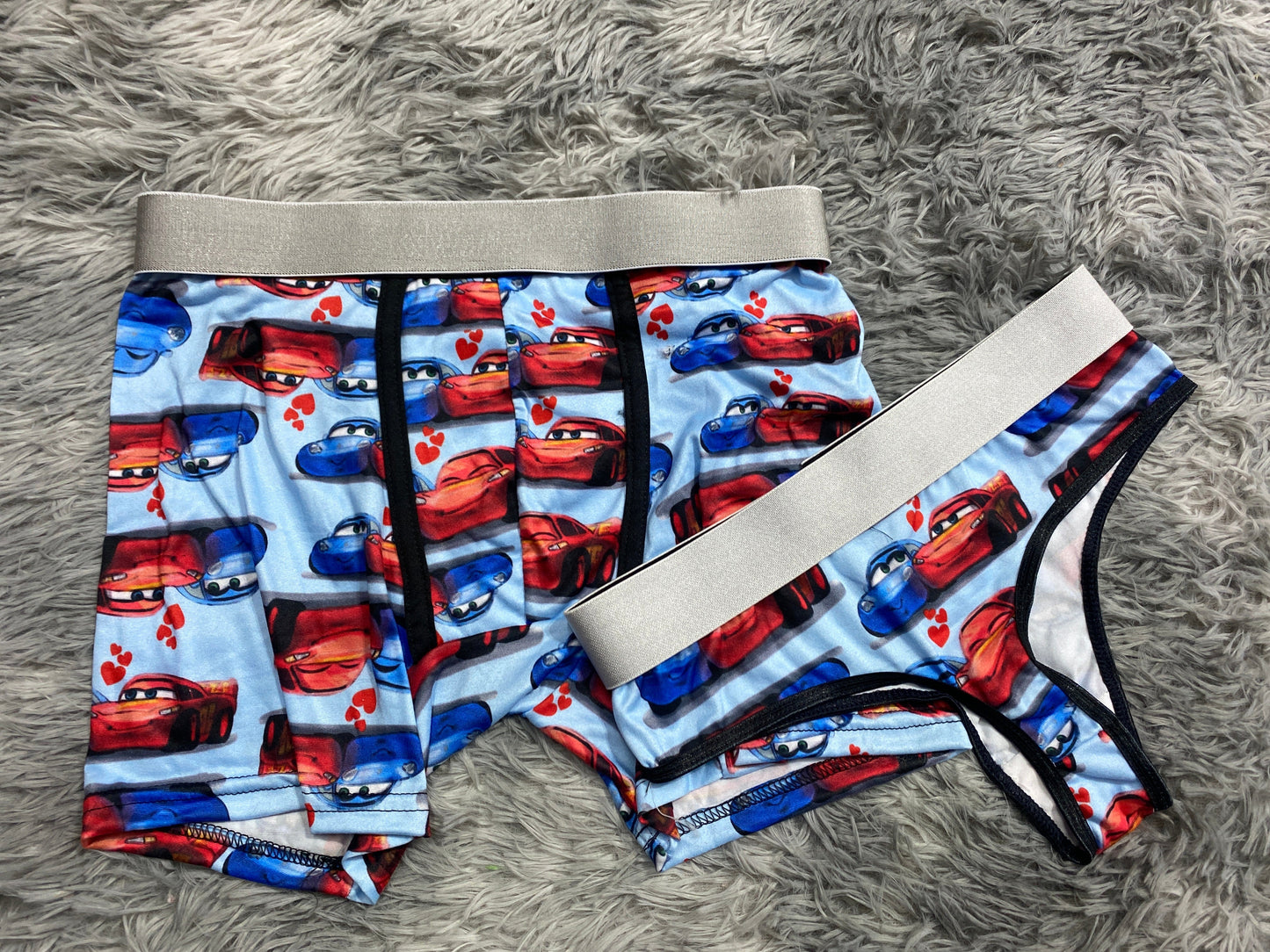 McQueen And His Girlfriend Duo One-size Thong - Fundies