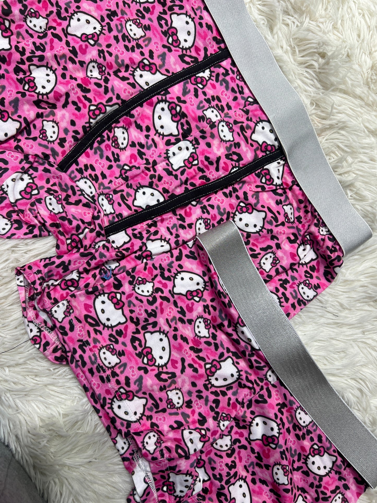 Hello Kitty Animal Print Pink Duo XL With Boxer - Fundies