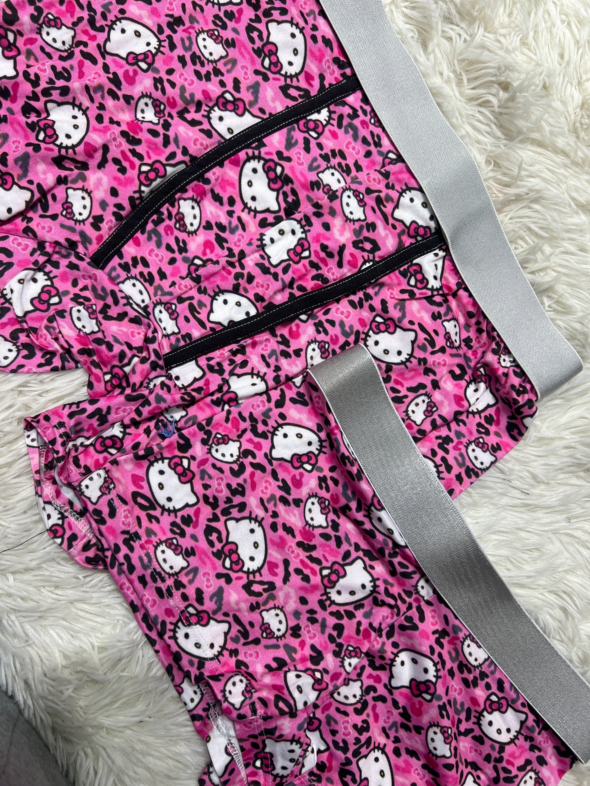 Hello Kitty Animal Print Pink Duo XL With Boxer - Fundies