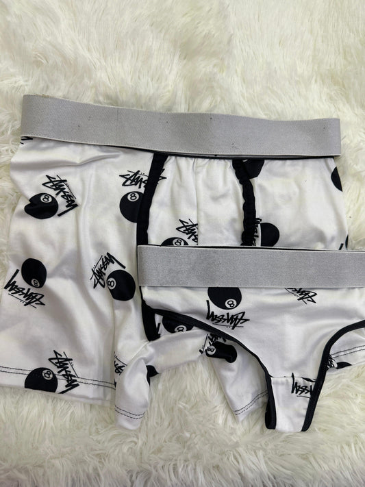 8 Ball couples matching underwear - Fundies