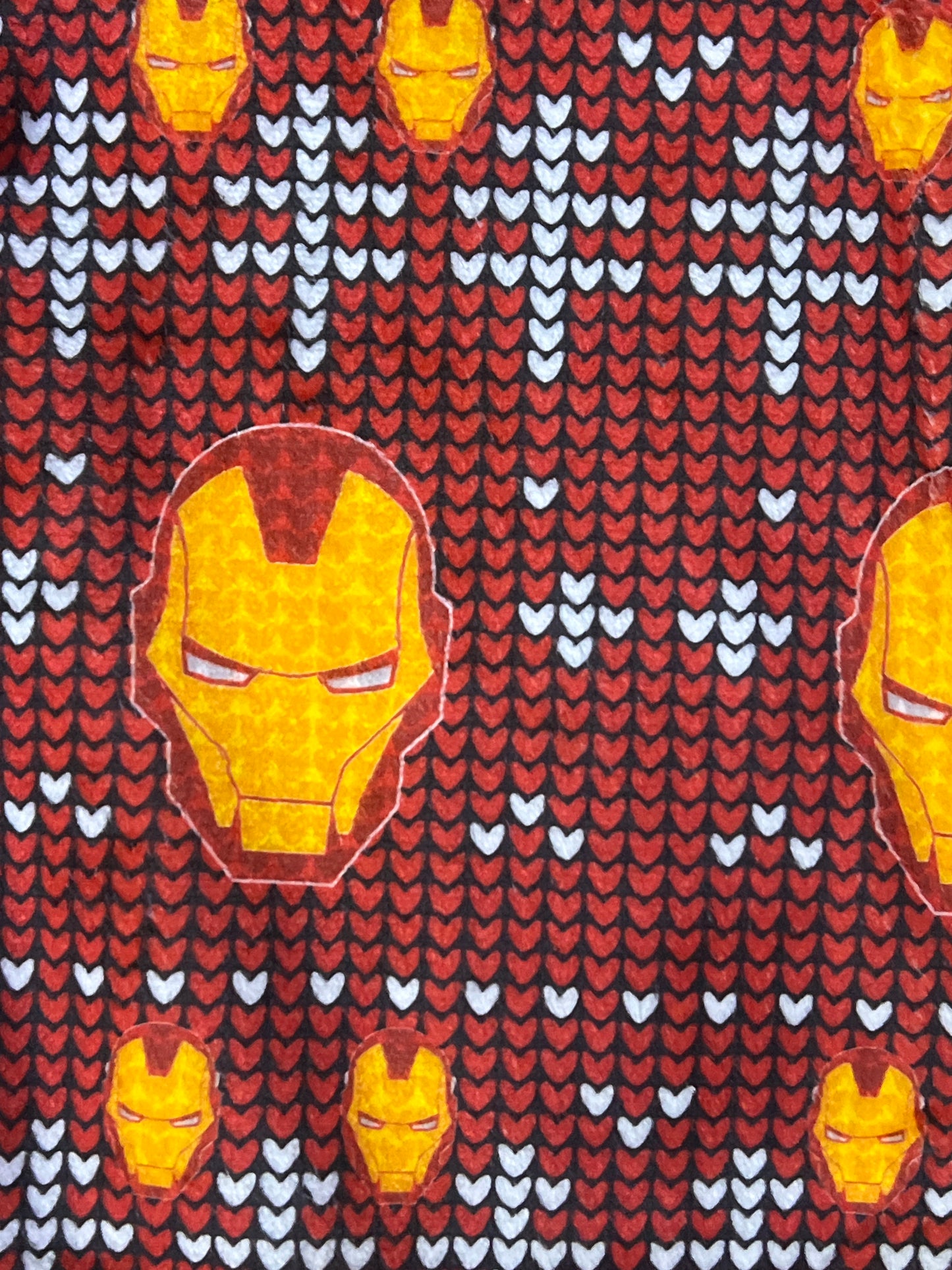 Iron man love plush pajama duo