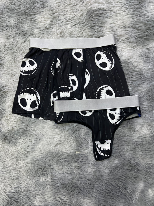 Jack black Halloween matching underwear LOL