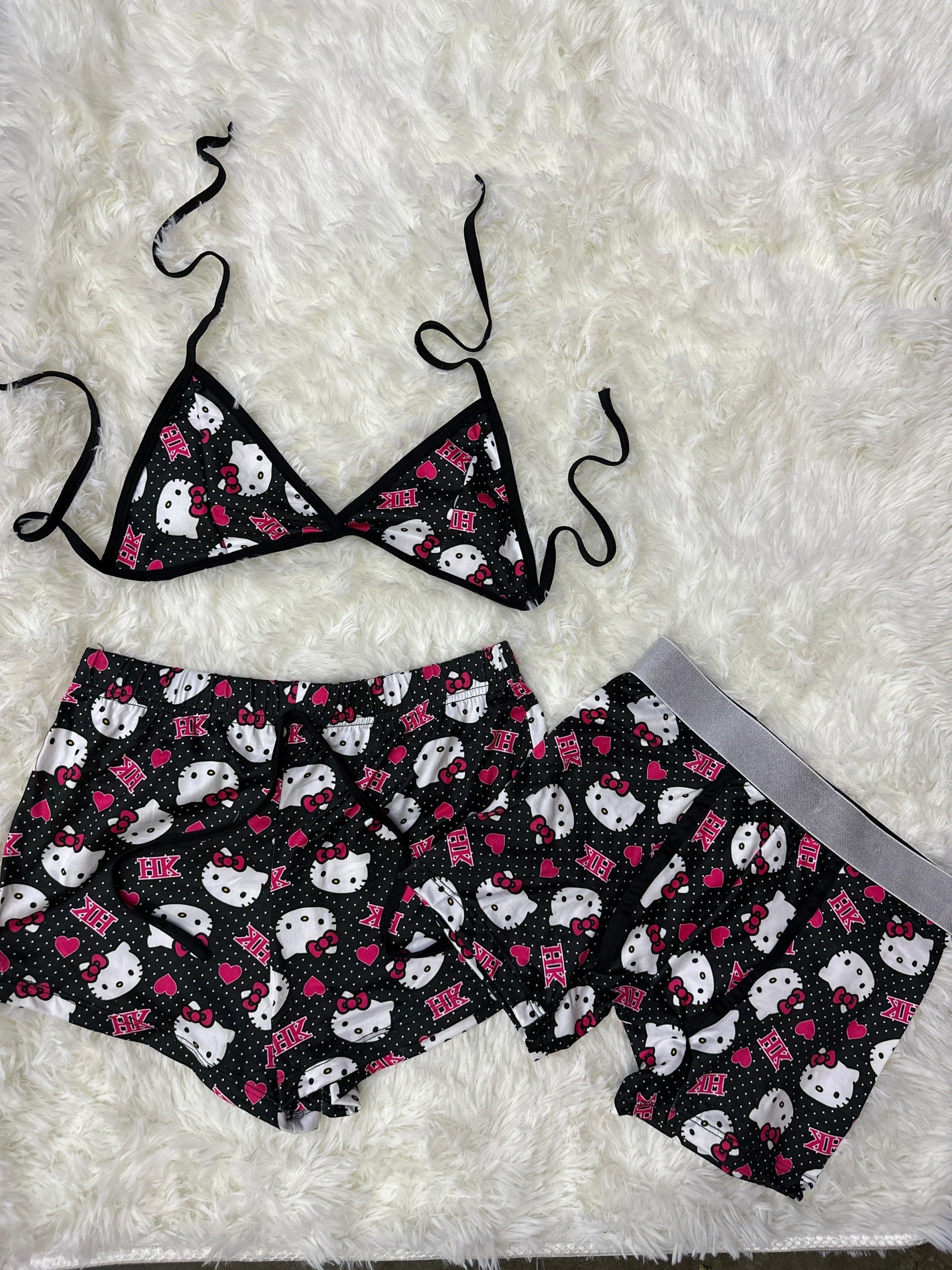 Hello kitty dots Matching shorts and boxers - Fundies