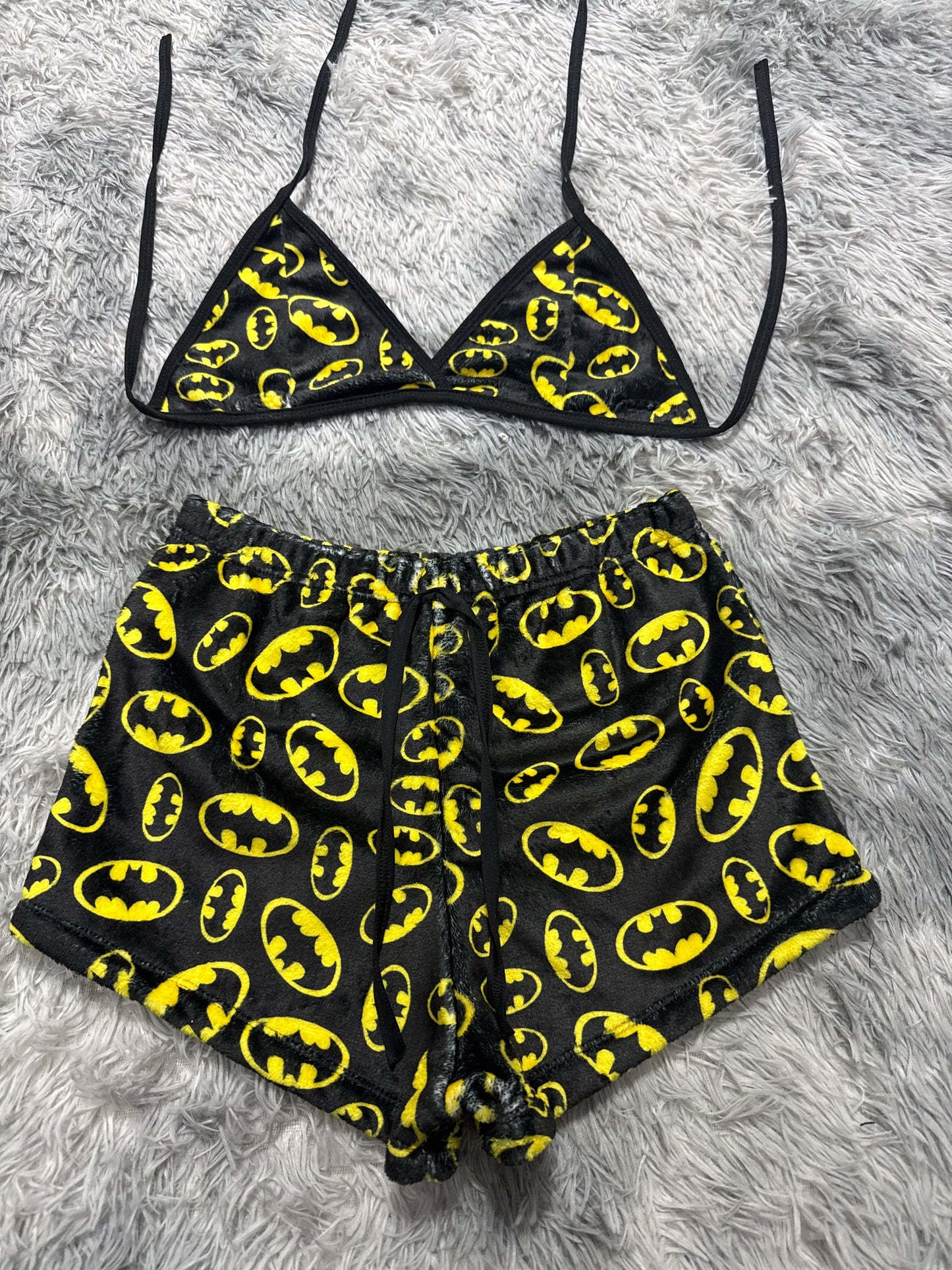 Batman Matching Top & Short - Fundies