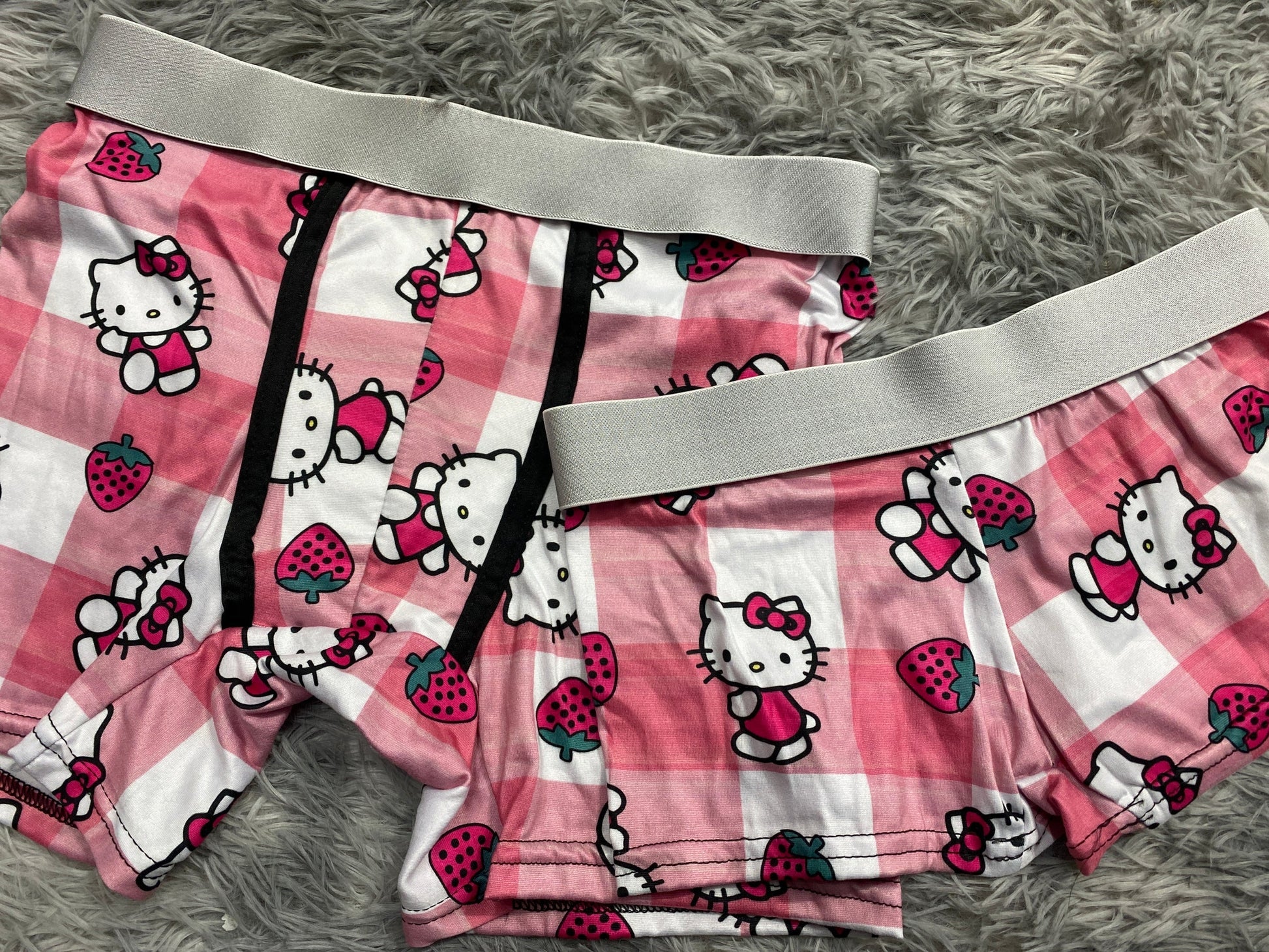 Hello Strawberry Matching Boxers - Fundies