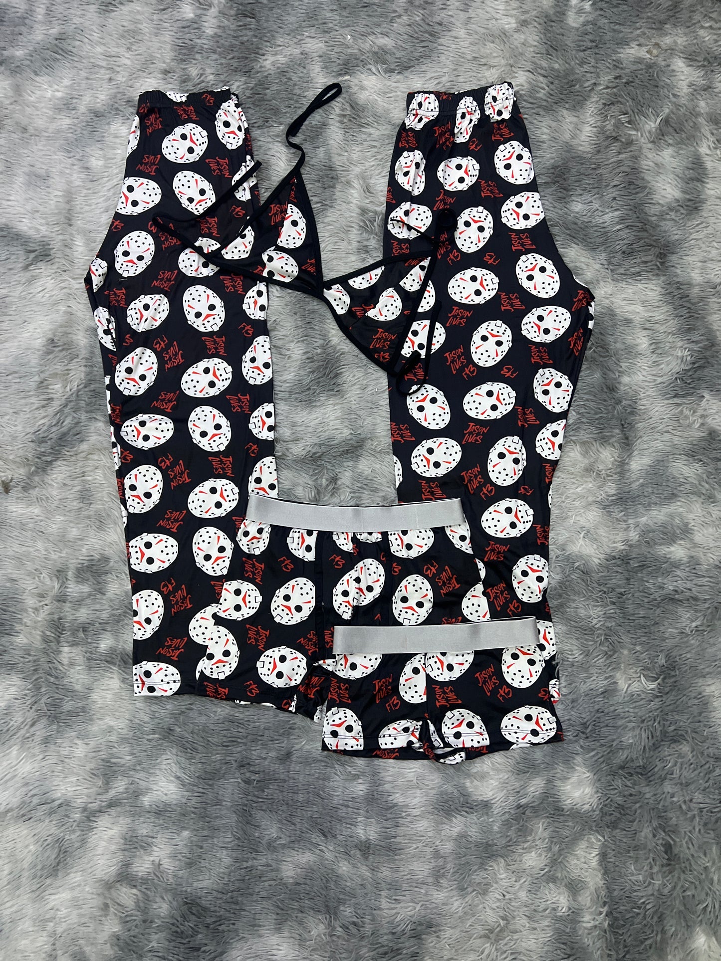 Jason Levi f13 Halloween 5 pcs pajama duo