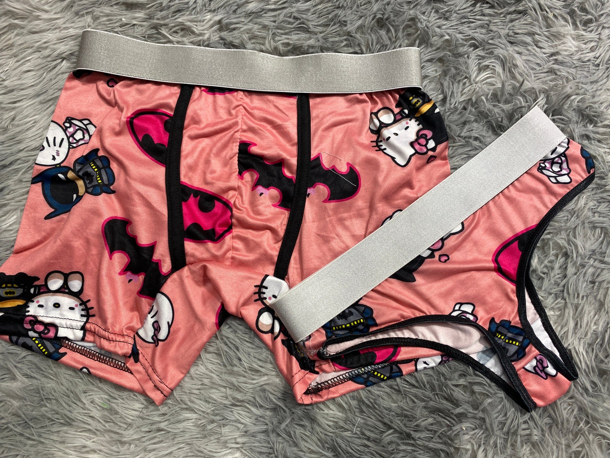 Hello Kitty Batman Duo One-size Thong - Fundies