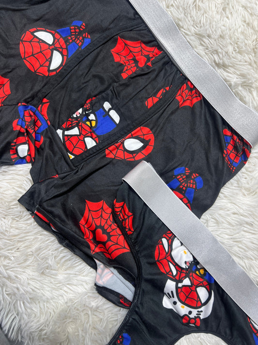 Spider Kitty Duo XL With Thong - Fundies
