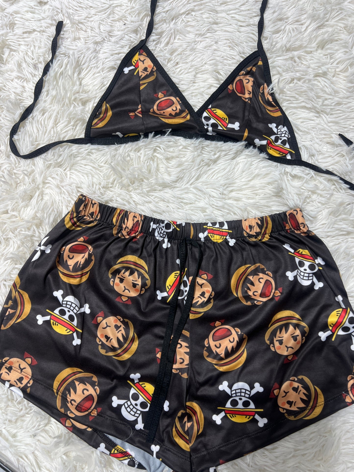 One Piece Brush Matching Top & Short - Fundies