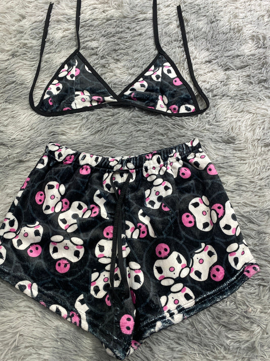Kuromi Matching Top & Short - Fundies
