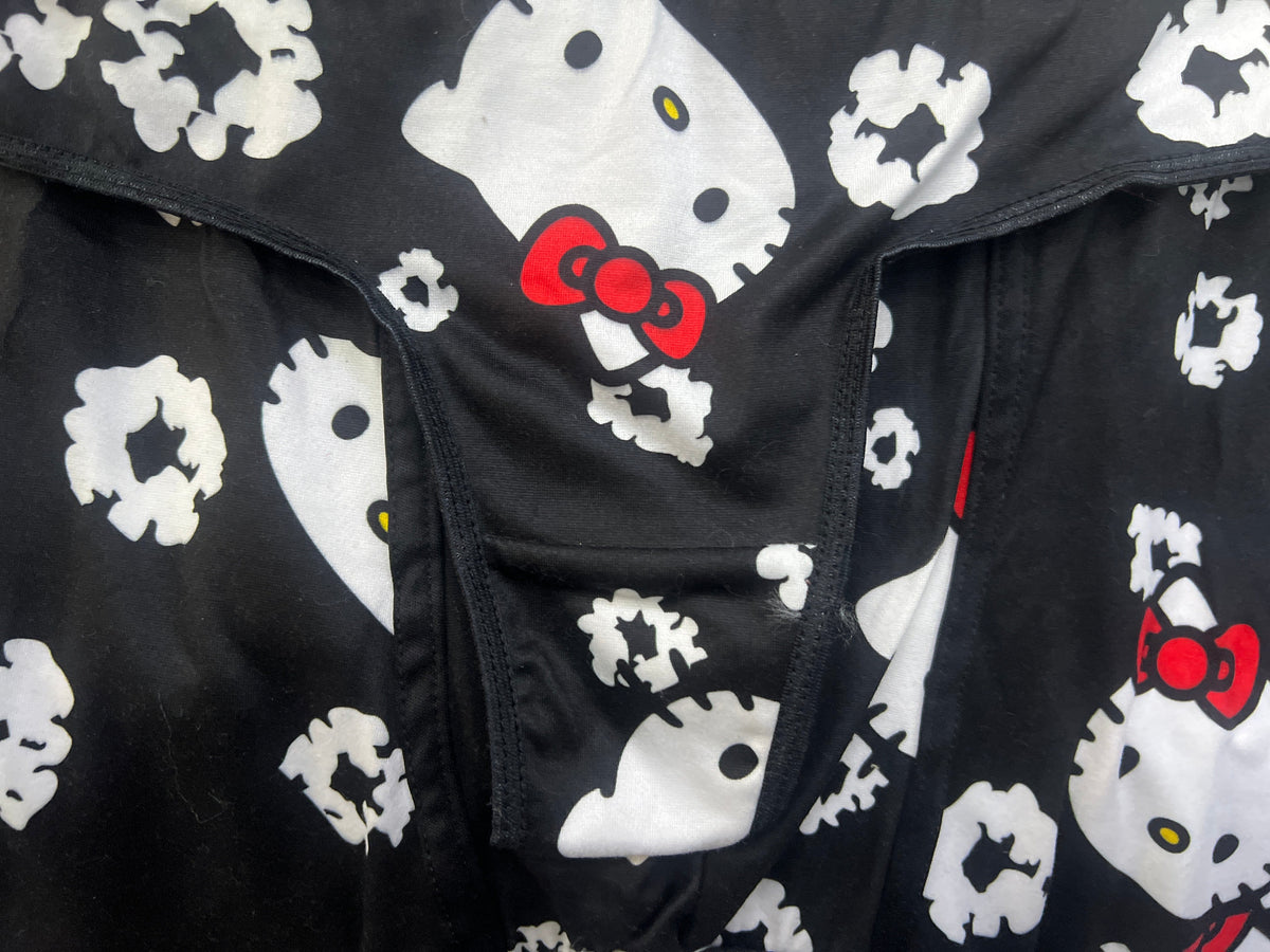 Kitty Flowers Duo With Thong