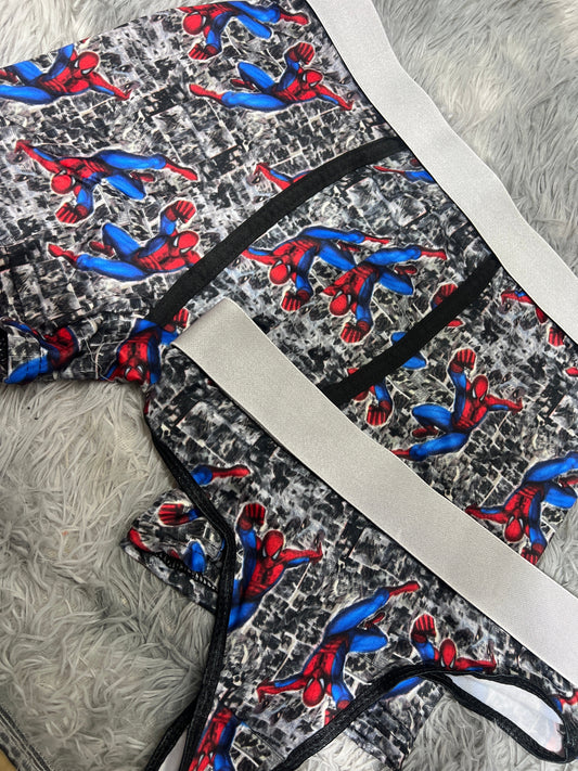 Spider-Man Boxer One-size With Thong - Fundies