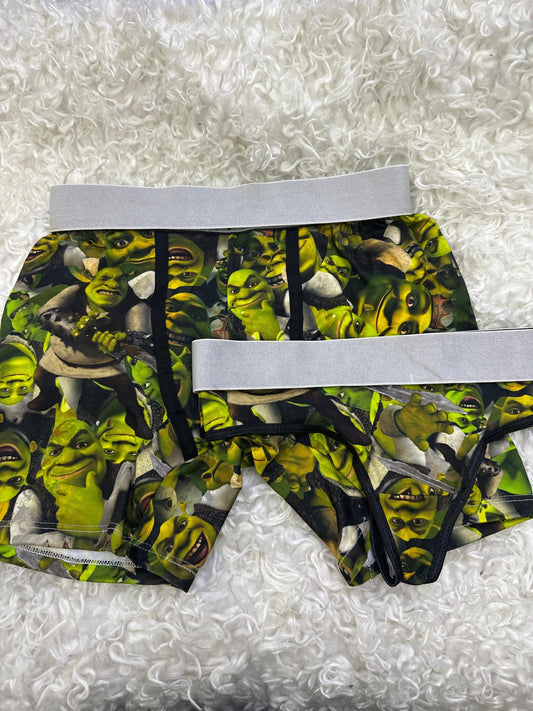 Sherk matching underwear - Fundies