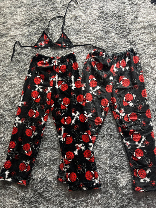 Spider-Man Crosses Matching Plushie PJs - Fundies