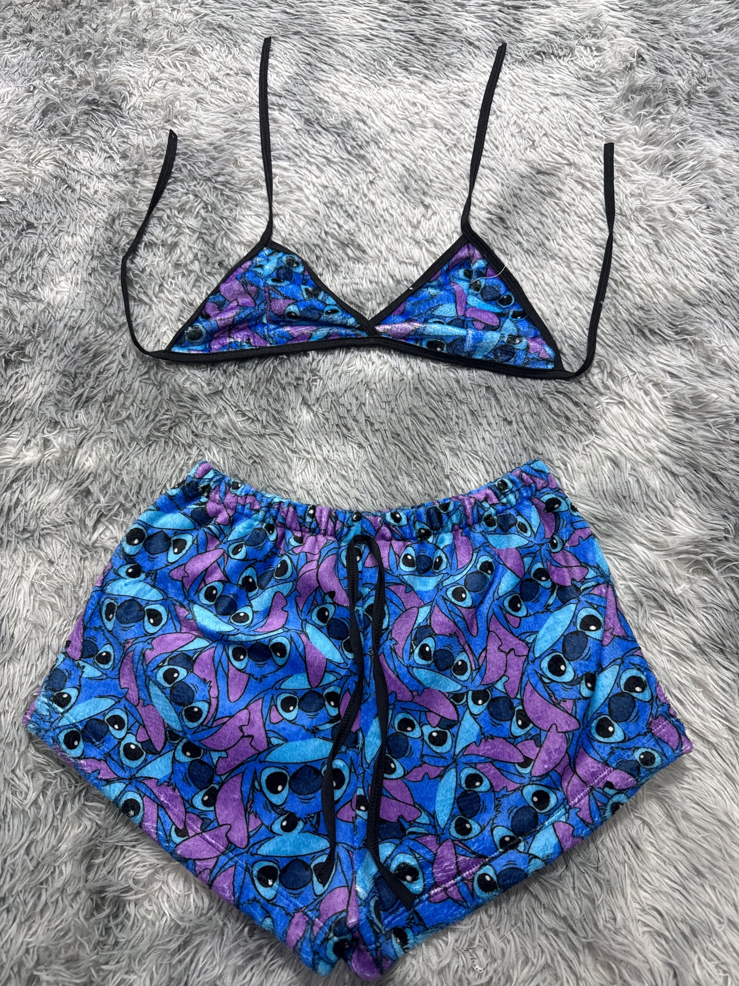 Faces Of Stitch Matching Top & Short - Fundies