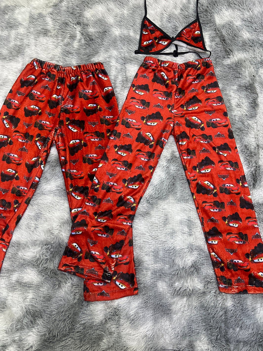 McQueen Red Matching Plushie PJs - Fundies