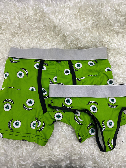 Mike wazowski matching underwear - Fundies