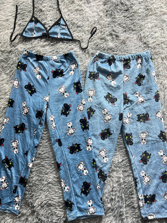 How To Train Your Dragon Matching Plushie PJs - Fundies