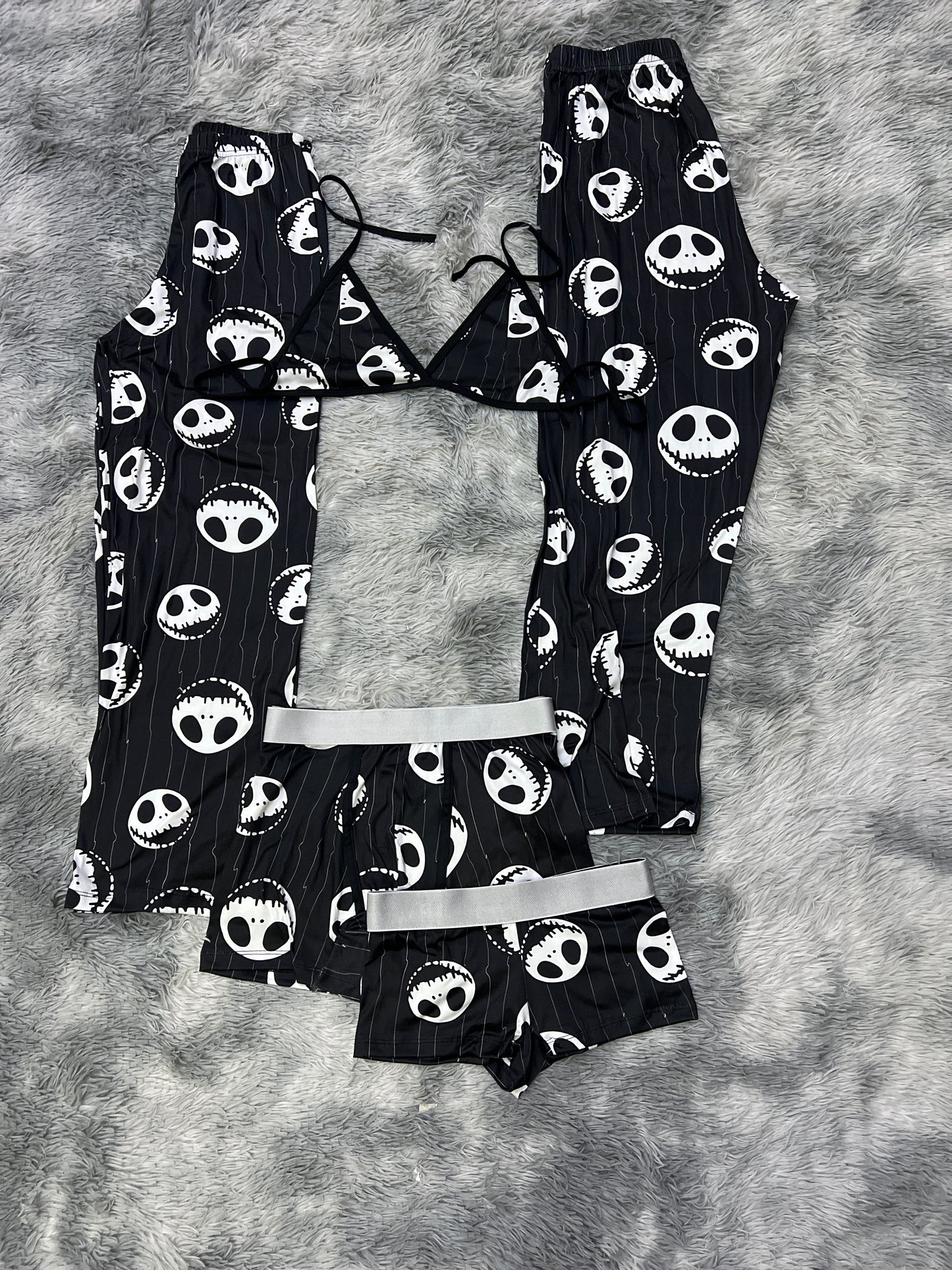 Jack black Halloween 5 pcs pajama duo