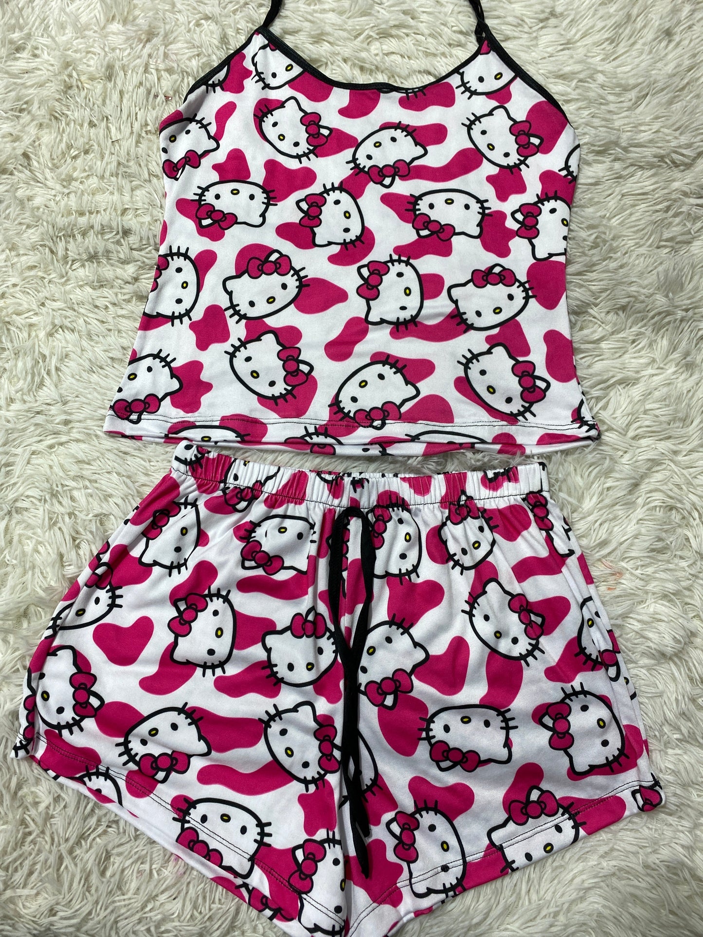 Hello Kitty Cow Women's Pajama Set - Fundies