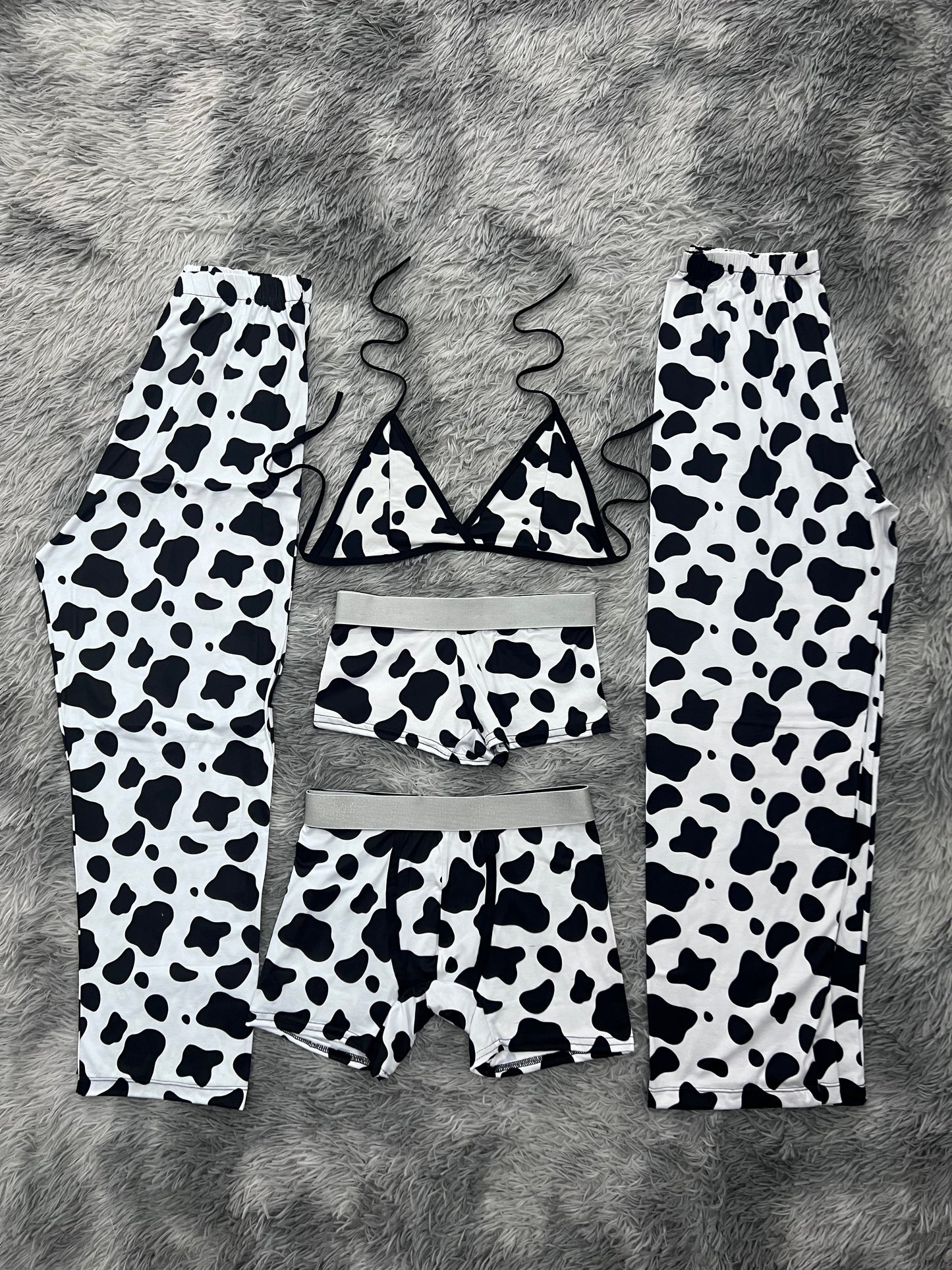 Cow 5 Piece PJ - Fundies