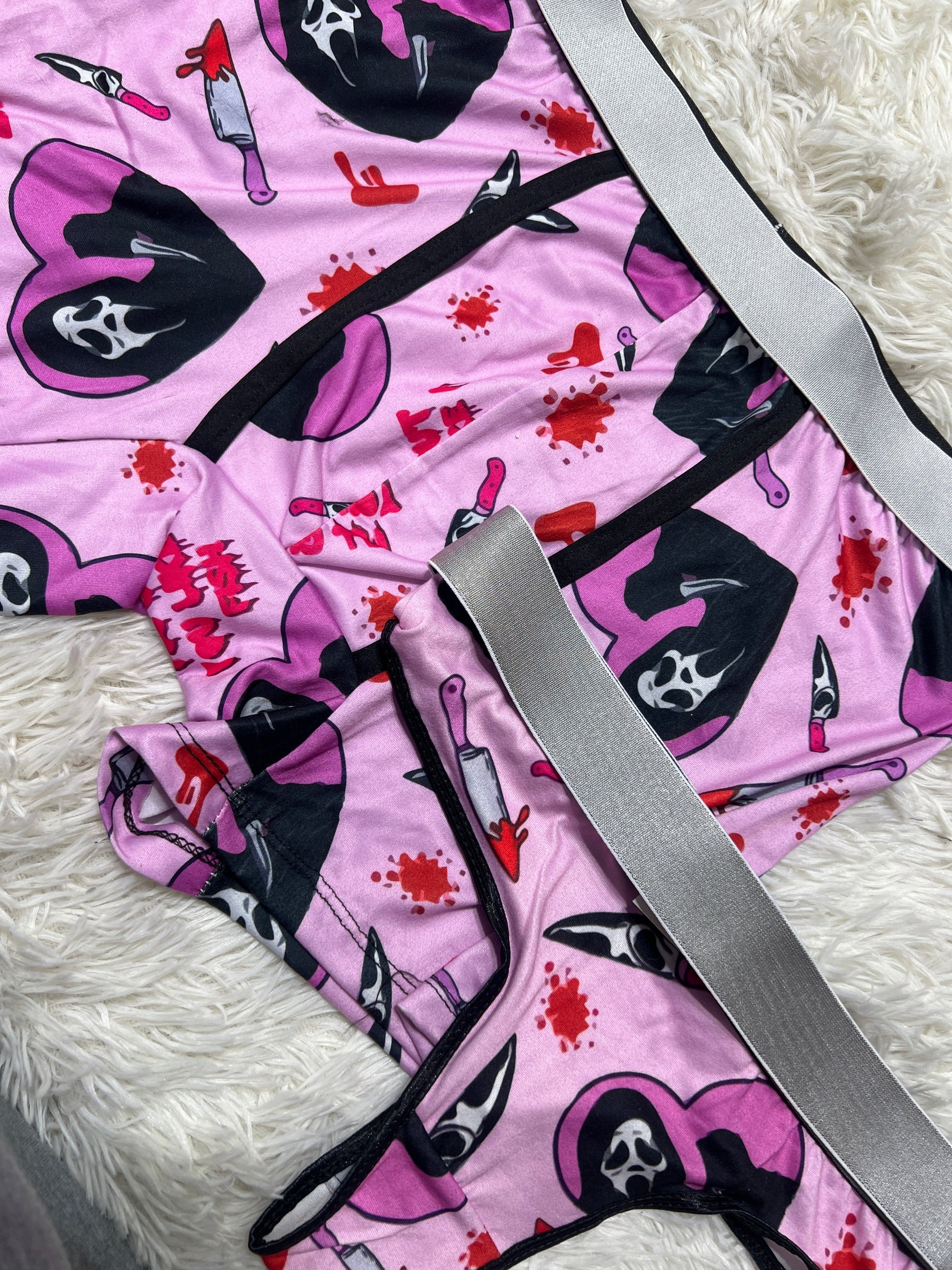 Scream Pink Duo XL With Thong - Fundies