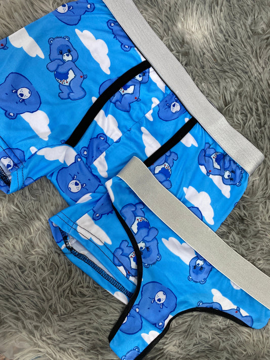 Care Bears Blue Duo With Thong