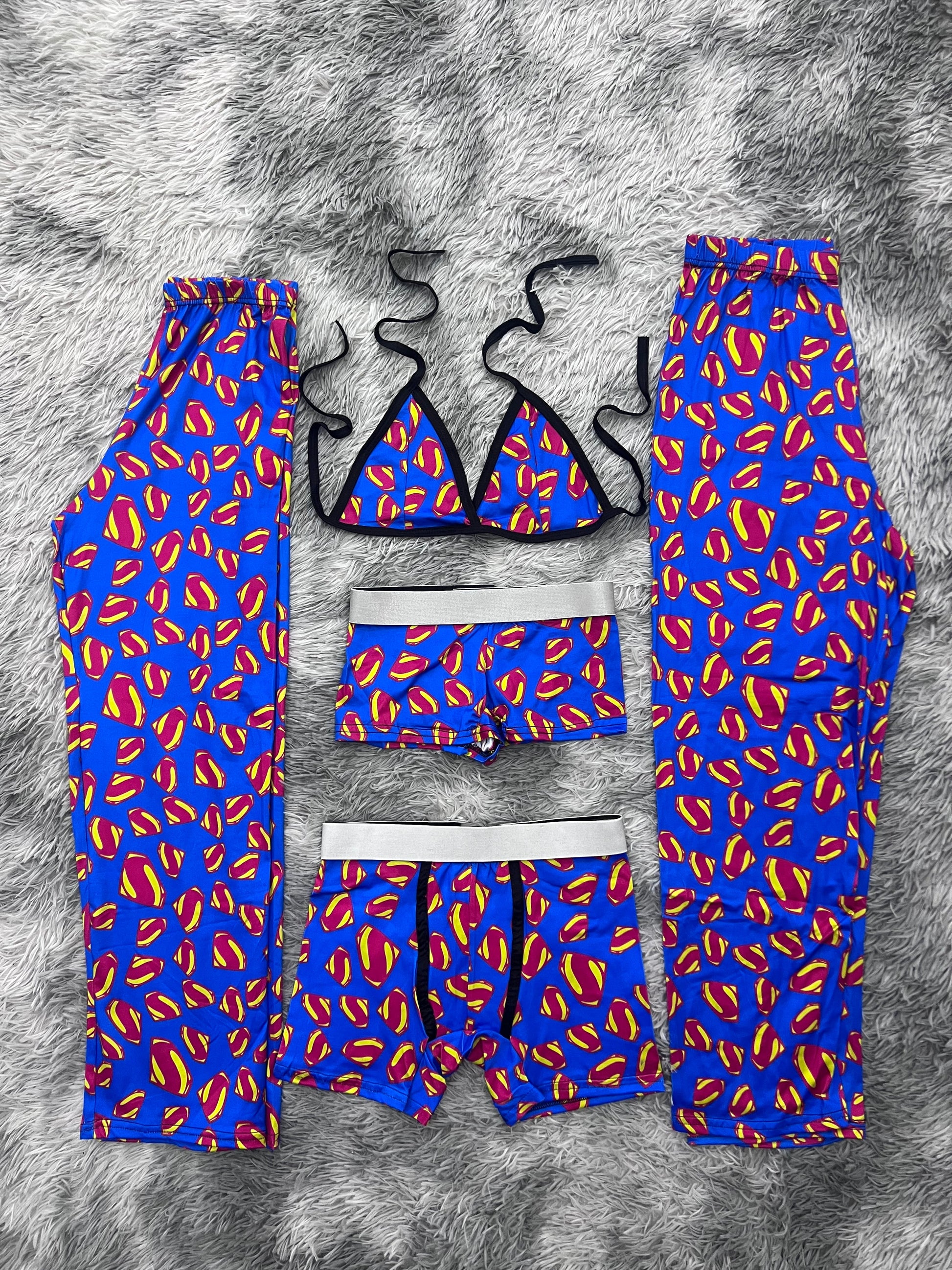Superman Classic 5 Piece PJ - Fundies