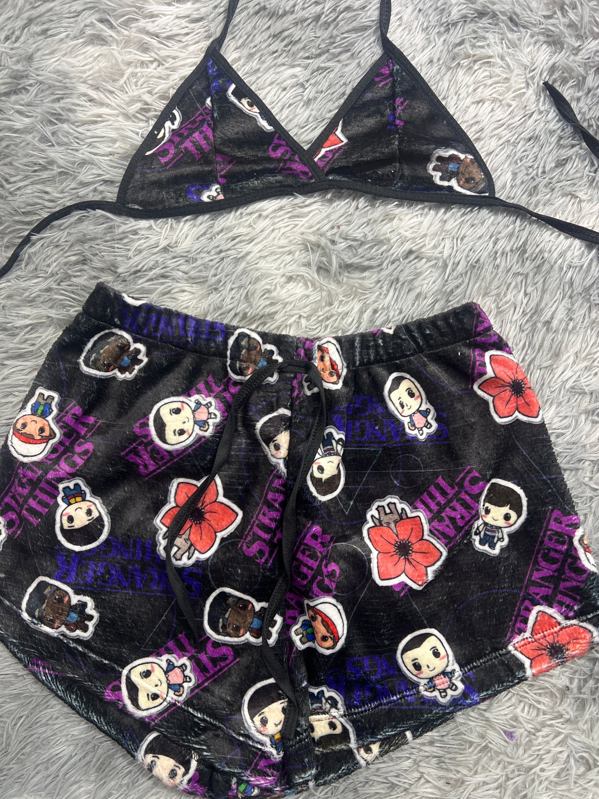 Stranger Things Matching Top & Short - Fundies