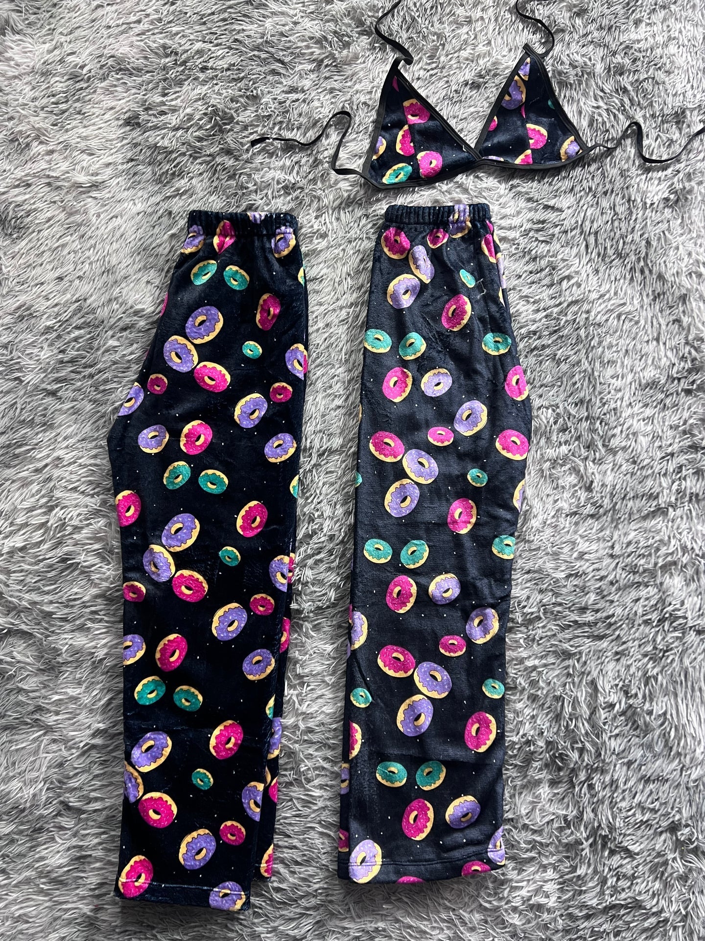 Donuts Galaxy Matching Plushie PJs - Fundies