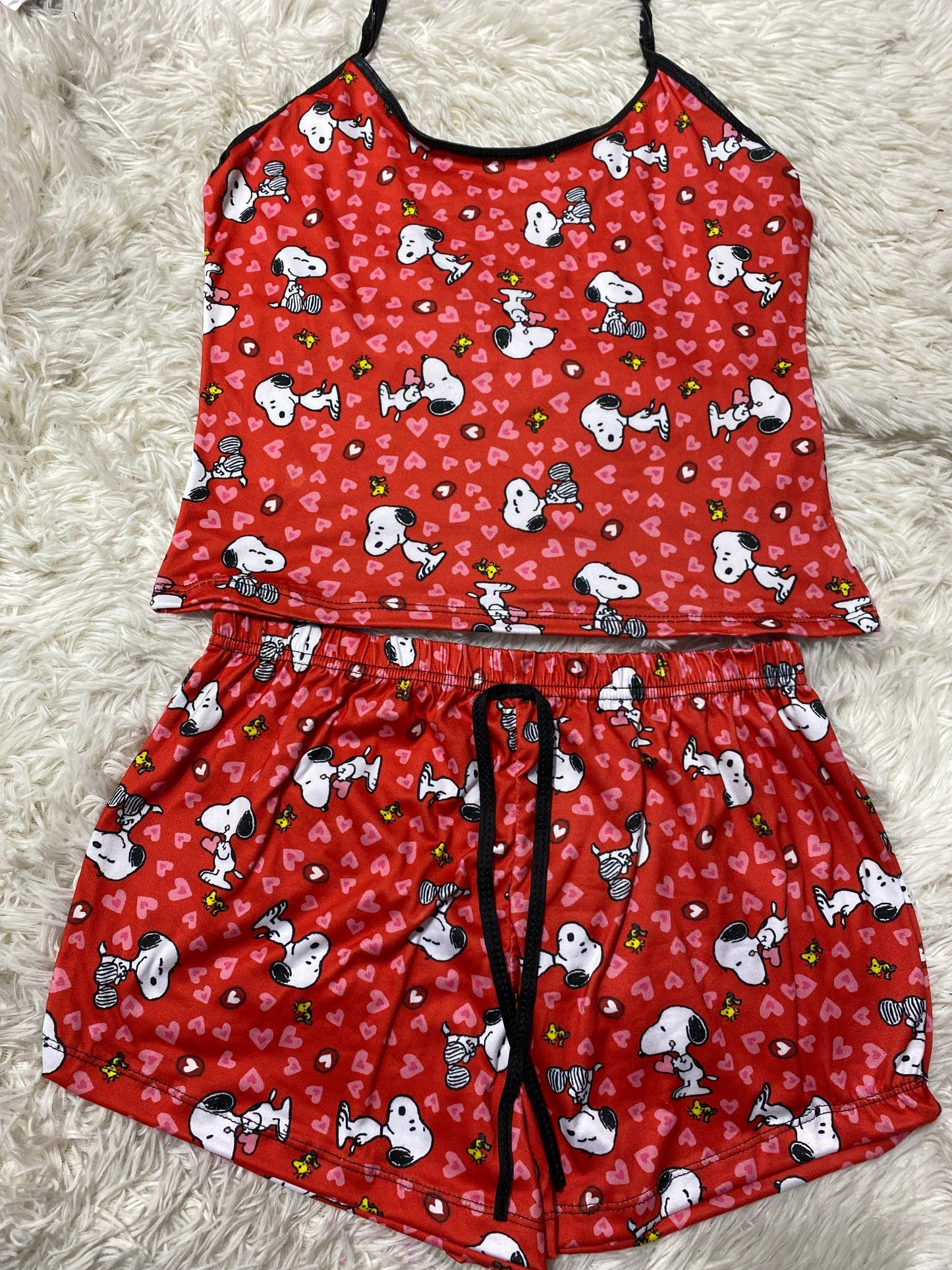 Snoopy Hearts Women's Pajama Set - Fundies