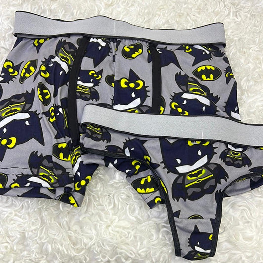 Batman kittycouples matching underwear - Fundies