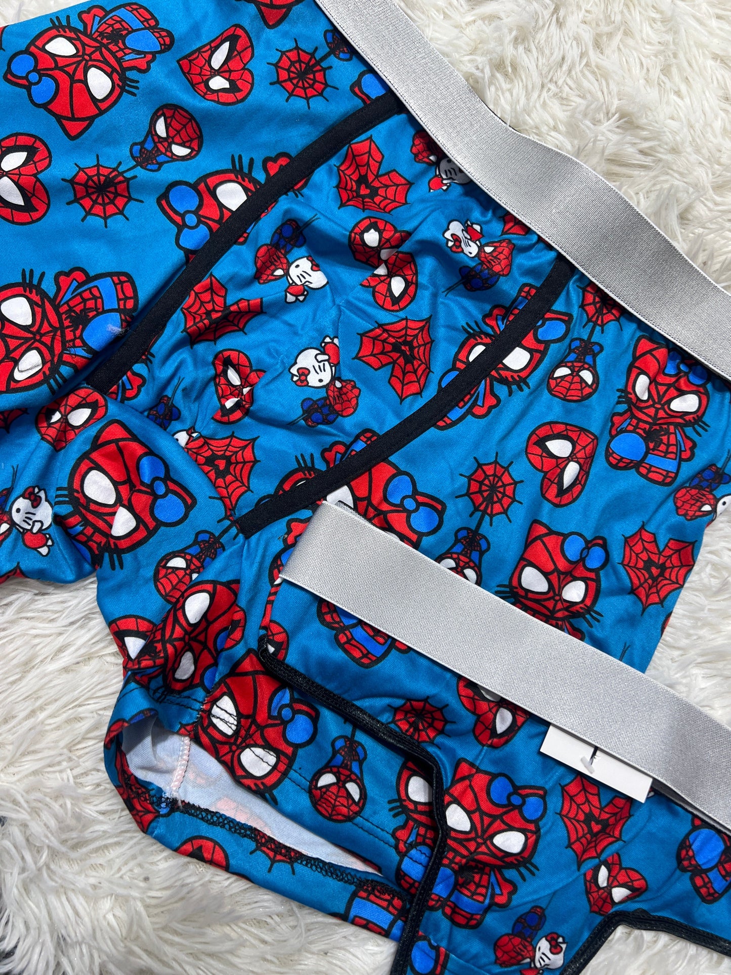 SpiderKitty Blue Duo XL With Thong - Fundies