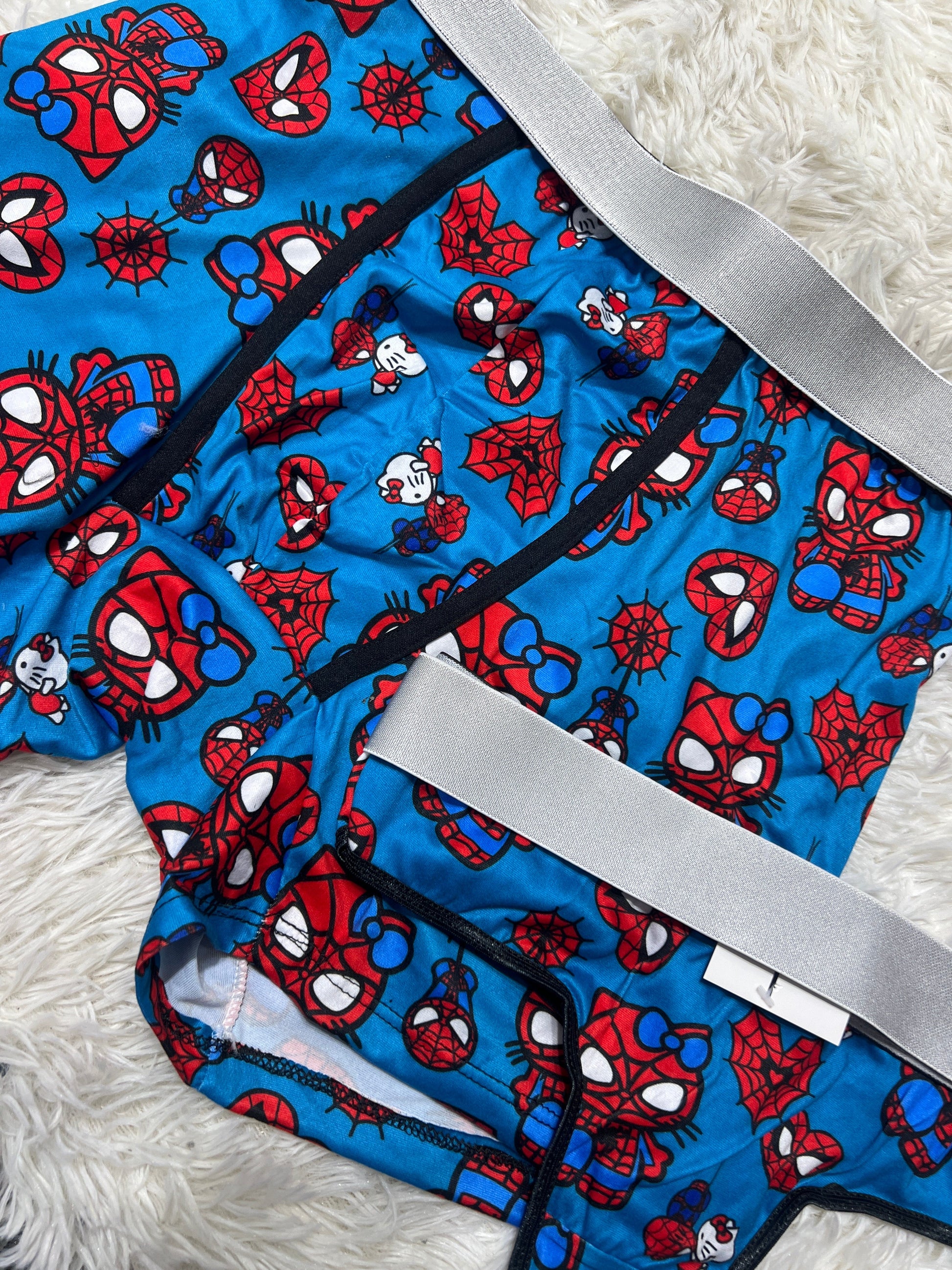 SpiderKitty Blue Duo XL With Thong - Fundies