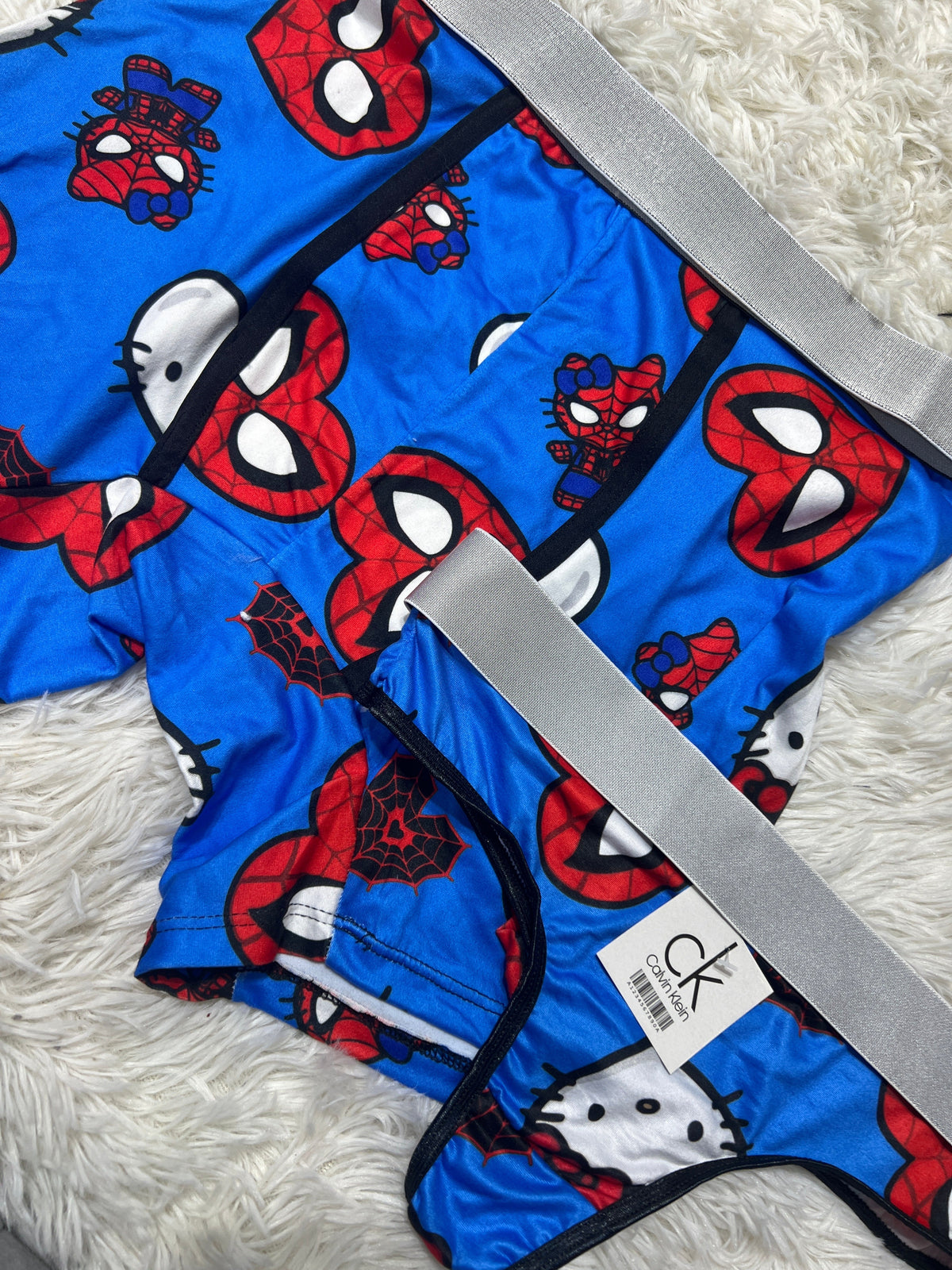 Spiderkitty Blue Duo With Thong