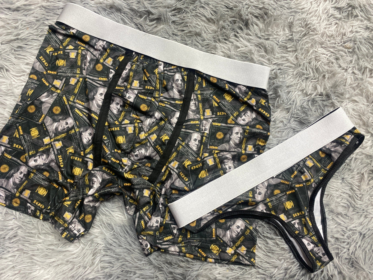 Dollar Gold Duo With Thong