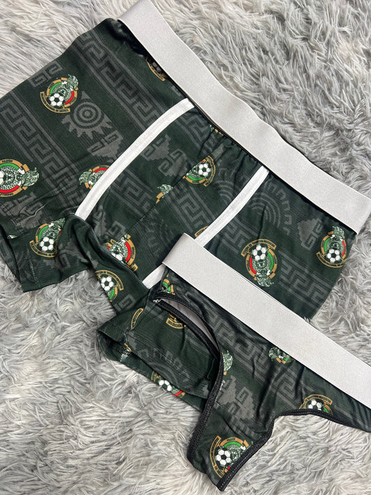 Team Mexico Duo One-size With Thong - Fundies