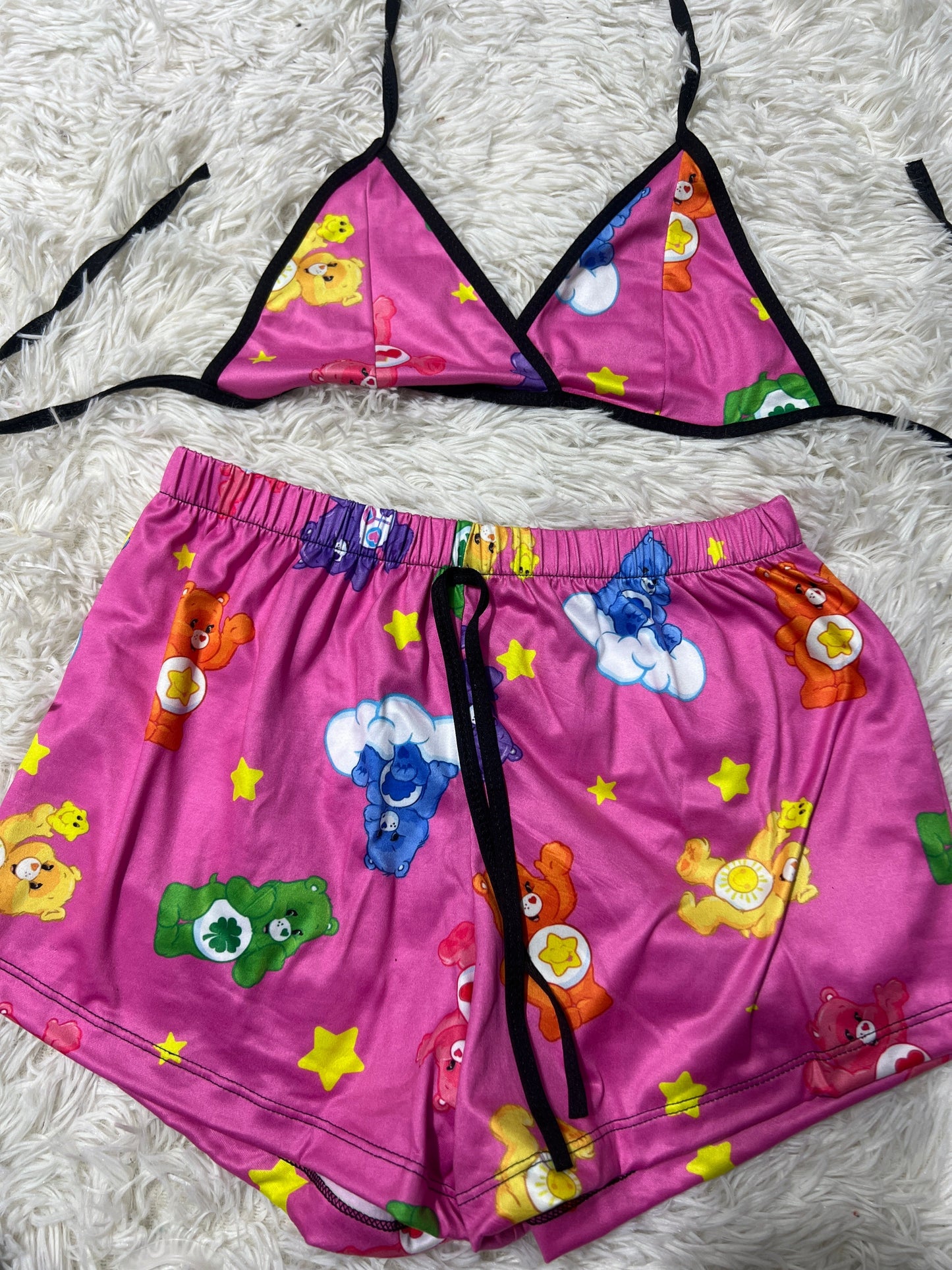 Bears Care Bears Brush Matching Top & Short - Fundies