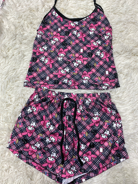 Melody Striped Women's Pajama Set - Fundies