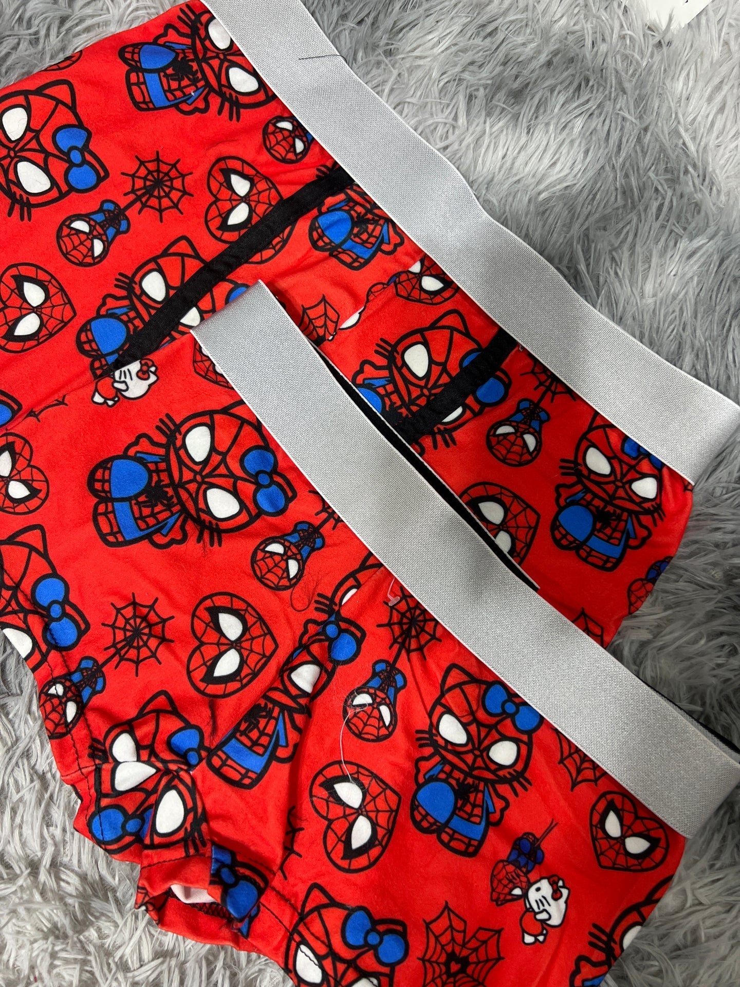 Spider Kitty Red Matching Boxers - Fundies