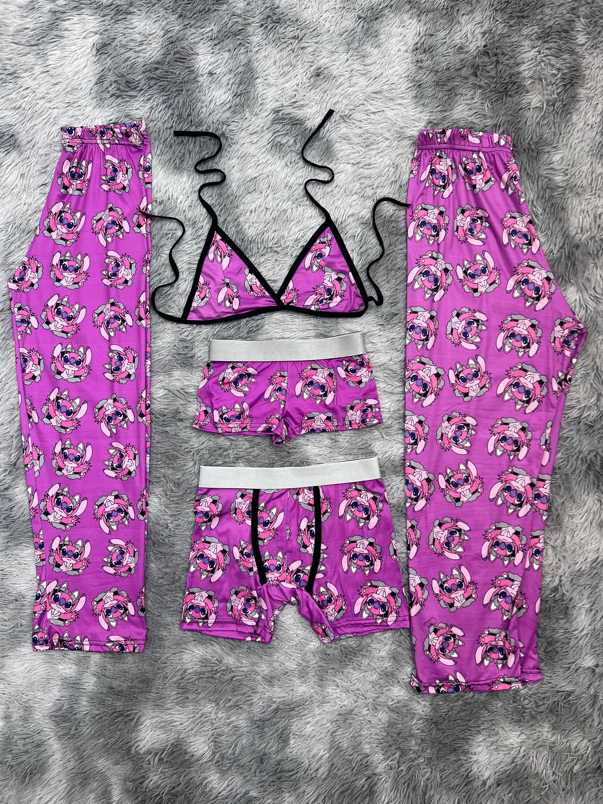 Stitch Angela 5 Piece PJ - Fundies